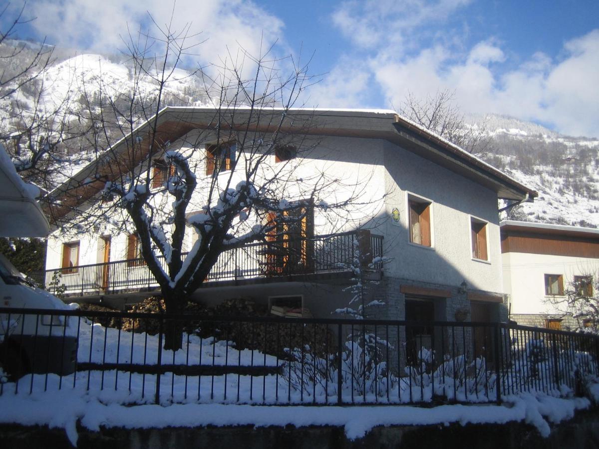 Chalet Avec Jardin Bourg-Saint-Maurice Bagian luar foto
