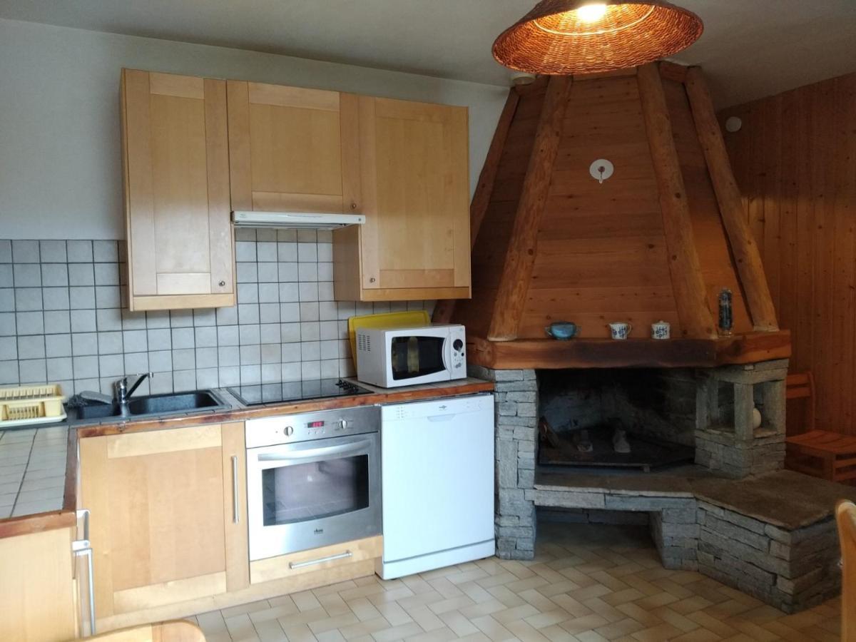 Chalet Avec Jardin Bourg-Saint-Maurice Bagian luar foto
