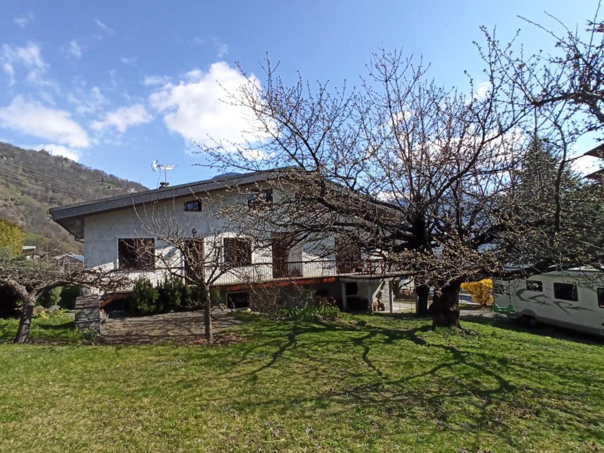Chalet Avec Jardin Bourg-Saint-Maurice Bagian luar foto