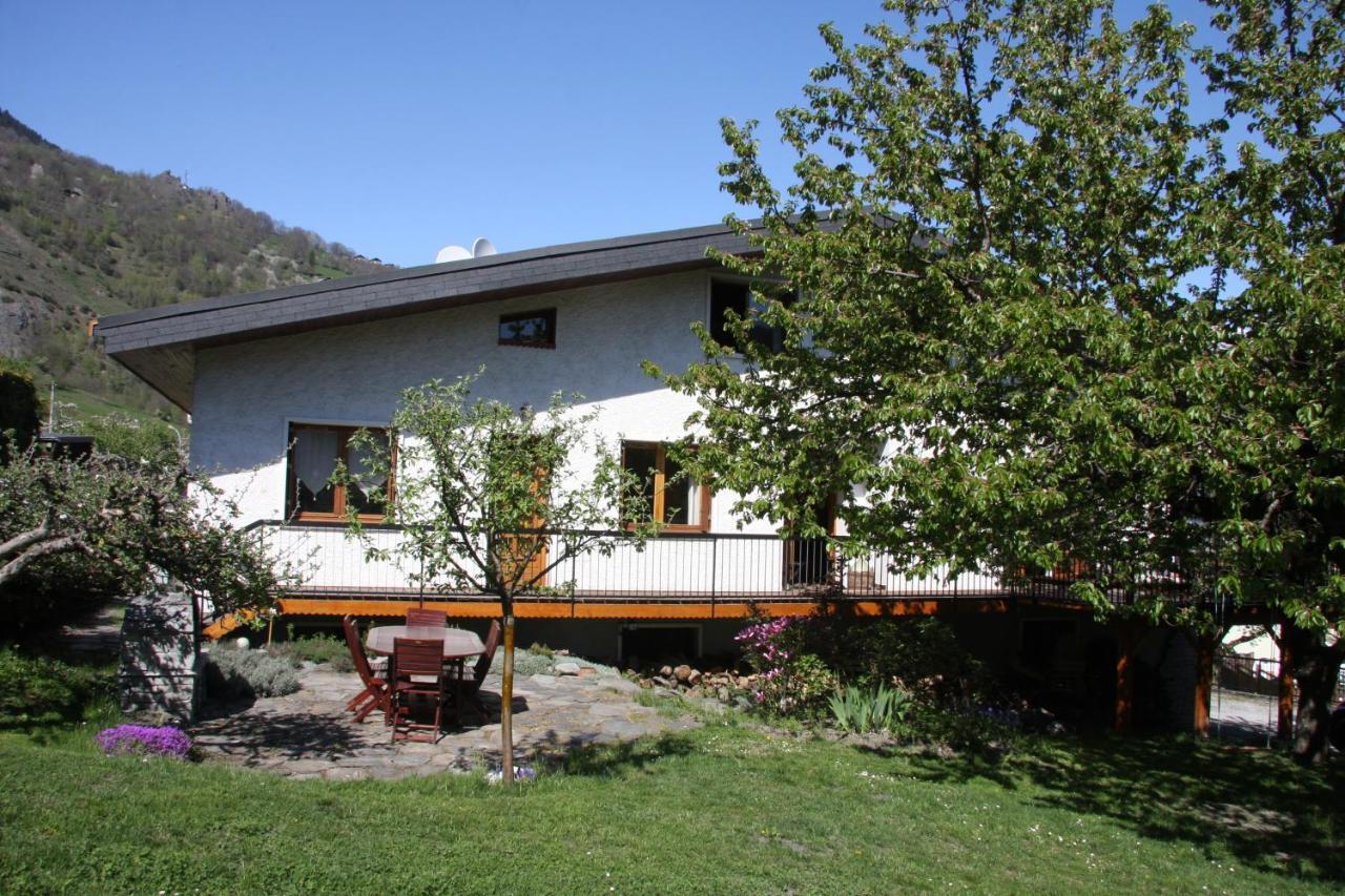 Chalet Avec Jardin Bourg-Saint-Maurice Bagian luar foto